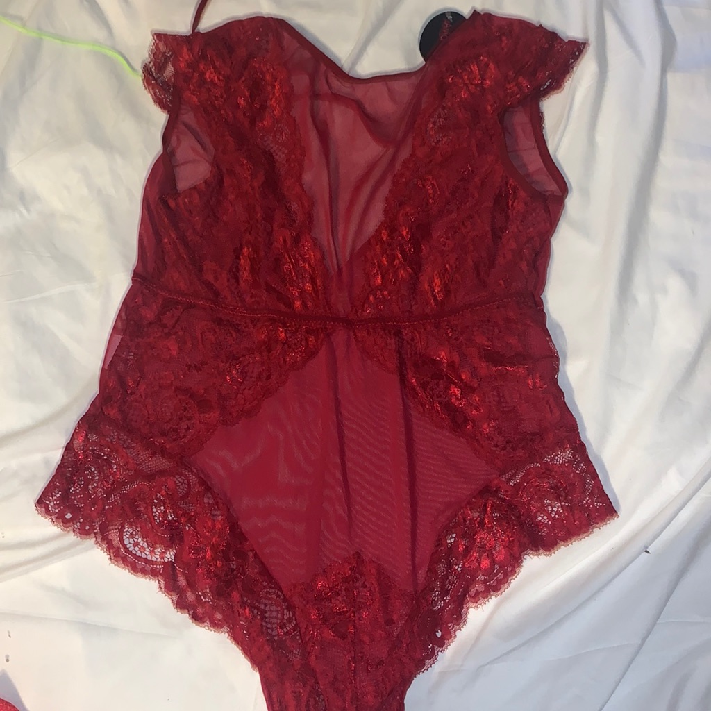 Brand New Red Lingerie